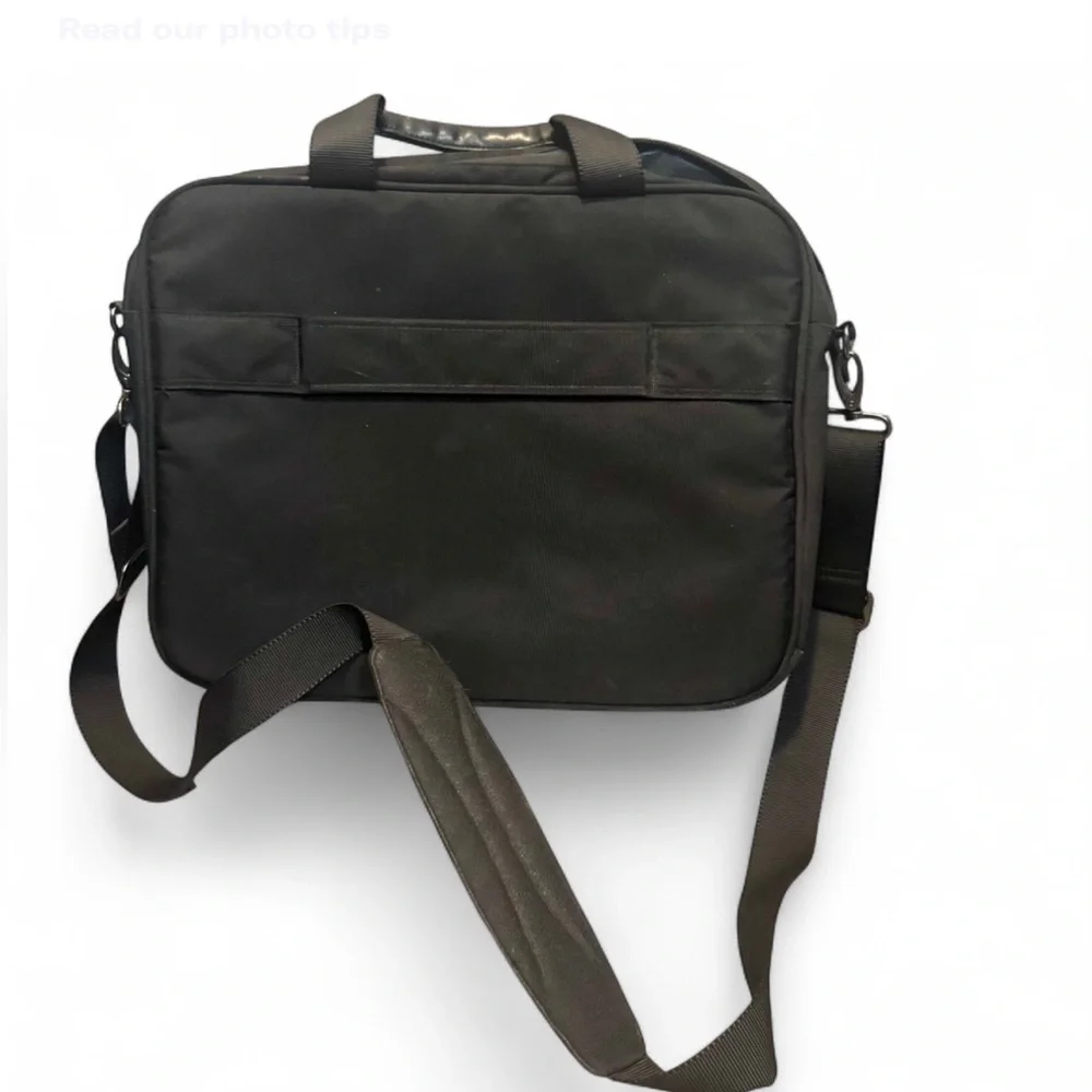 Brenthaven Elliott Deluxe Black Buisness Bag w/ Crossbody Strap